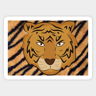 Beautiful Animal Print with a twist Sticker